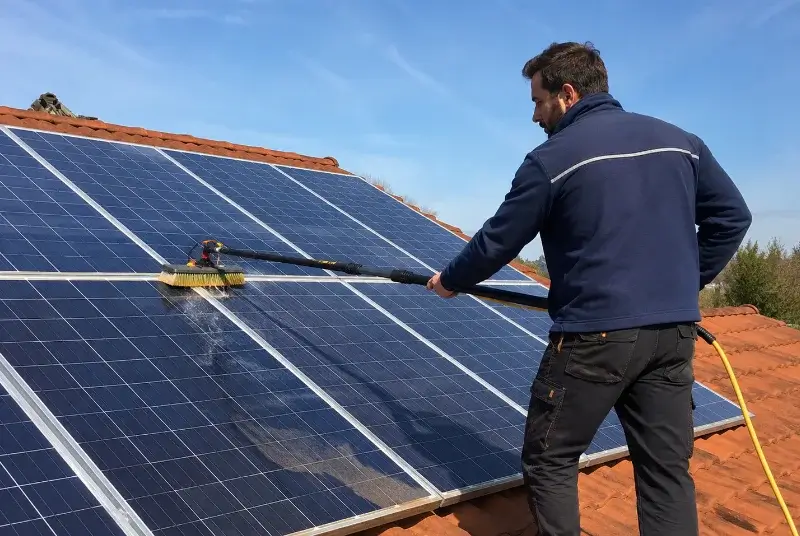 Nettoyage et entretien de panneaux solaires à Champagnac-de-Belair